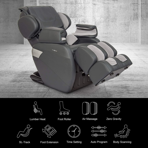 Full Body RELAXONCHAIR Shiatsu Massage MK-II Plus Top Features