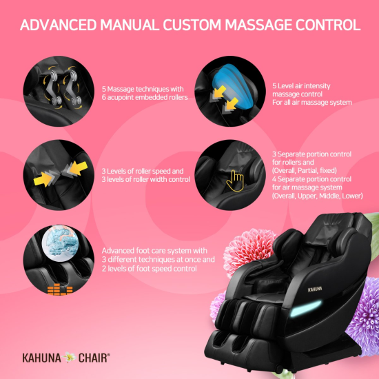 Kahuna Chair Advanced Massage Control