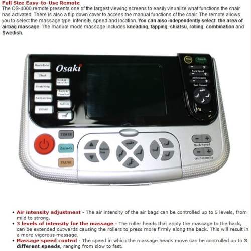 OS-4000 Easy Remote Control